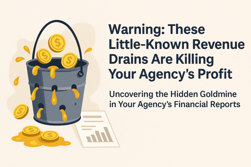 Warning: These Little-Known Revenue Drains Are Killing Your Agency’s Profit,"Uncovering the Hidden Goldmine in Your Agency's Financial Reports